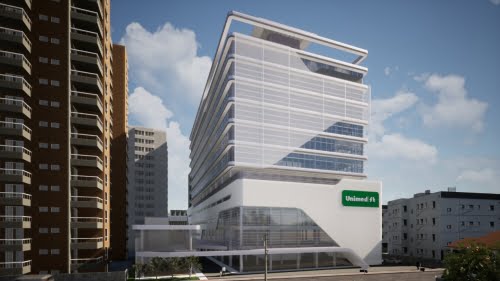 Novo hospital da Unimed Litoral na região de Itajaí