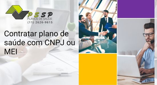 Contratar plano de saúde com CNPJ ou MEI